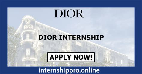 dior summer internship 2022|women's dior program.